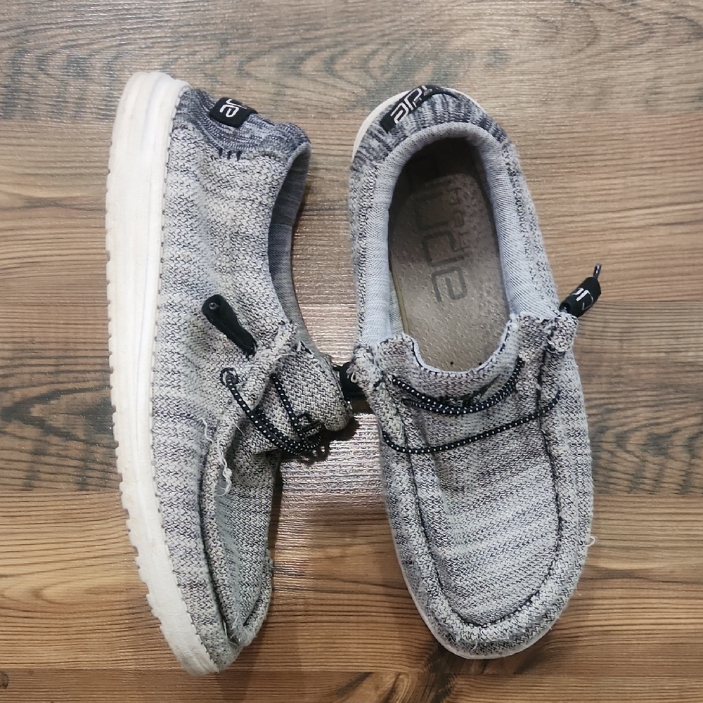 Hey Dude Gray Flats & Loafers
